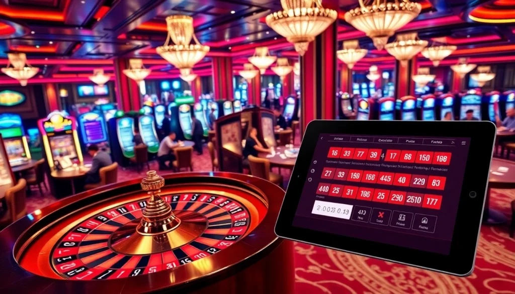 Experience the excitement of L444 with vibrant casino action and engaging gaming interfaces.