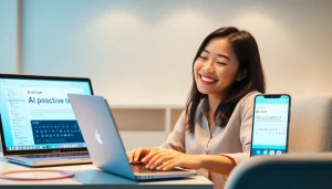 Sogou Input Method download interface displayed across multiple devices showcasing AI features and user privacy.