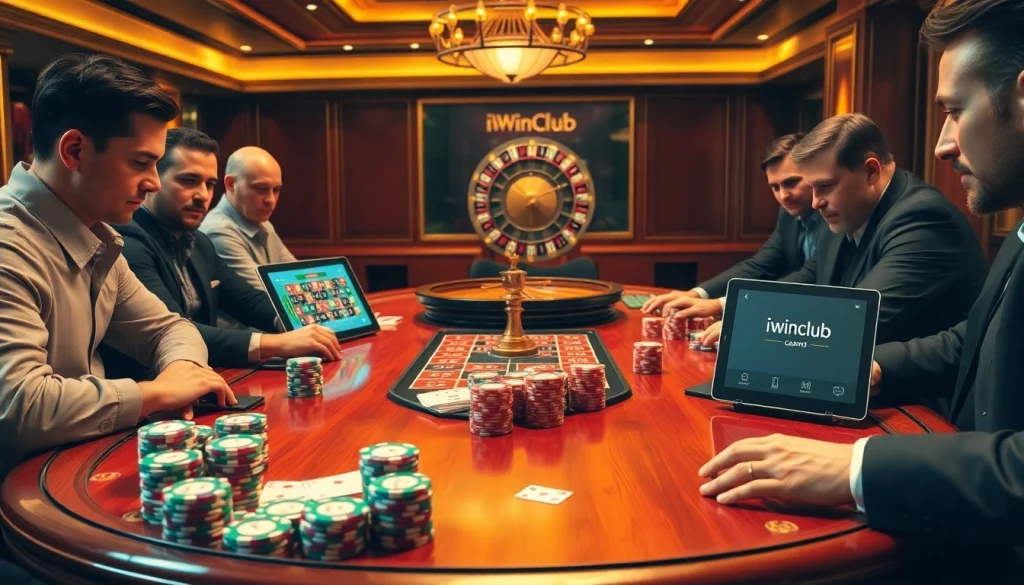Experience the thrill of iwinclub with exciting casino games and luxurious poker tables.