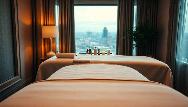 Experience premium 출장마사지 services with a serene setup in a luxurious environment.