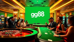 Experience thrilling games at gg88 casino, where players enjoy a vibrant atmosphere filled with excitement and winning opportunities.