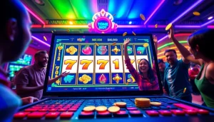 Exciting ulat123 slot game visuals showcasing thrilling gameplay and vibrant casino atmosphere.