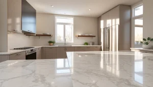 Countertops near Parsippany - Troy Hills, NJ showcasing elegant granite and quartz in a modern kitchen setting