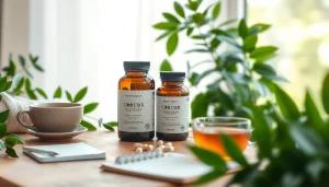 穏やかなウェルネス環境の中で、女性の健康に適したエクオールサプリメントを見つける。