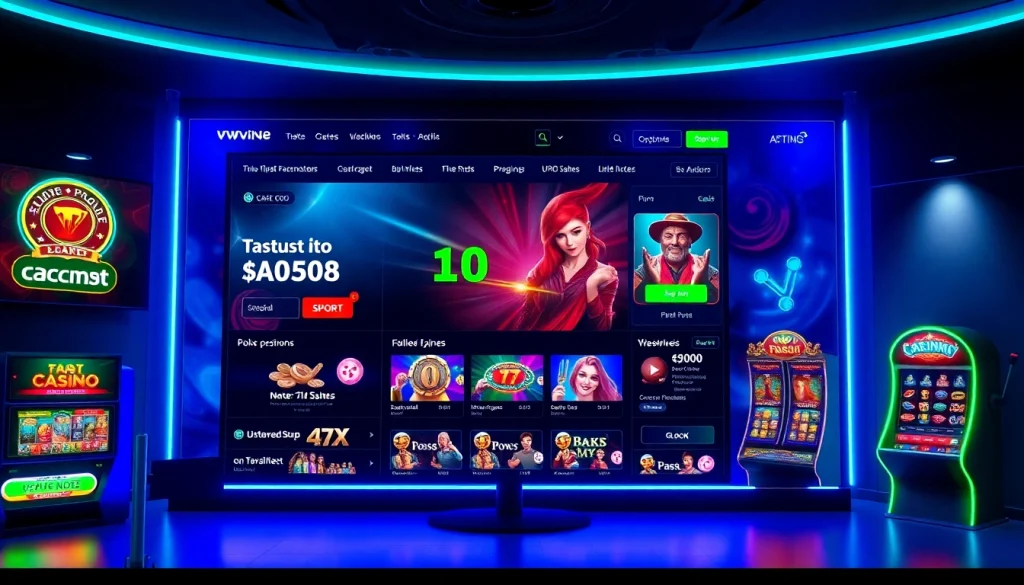Engaging online betting interface showcasing vvvwin88.live promotions and games.