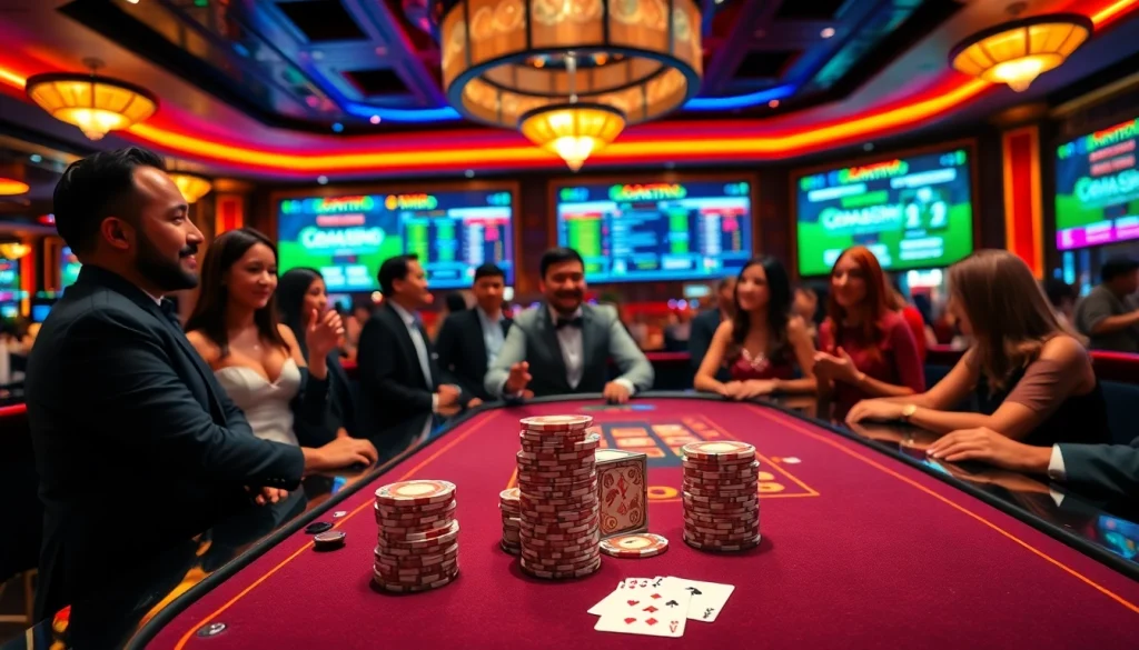 Experience the thrill of betting with the dewacasino link at an engaging live dealer casino.