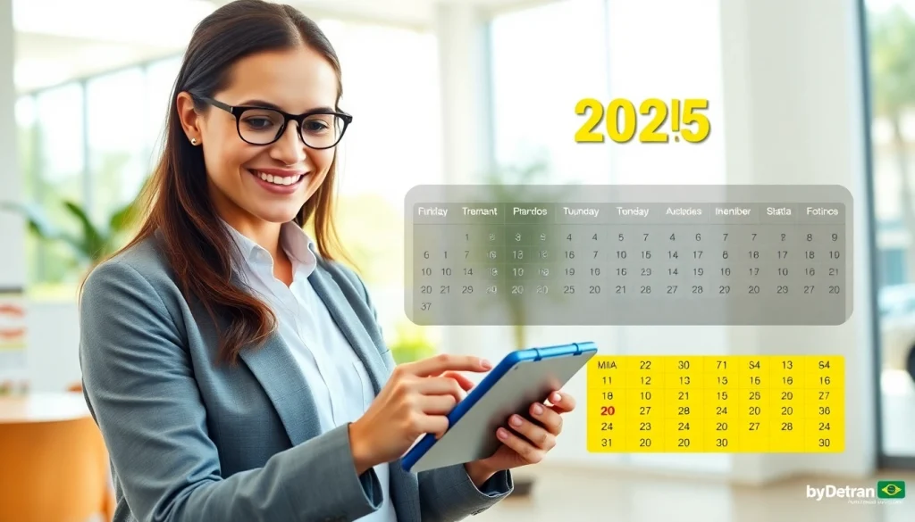 Consulting the 2026 IPVA payment calendar on Detran GO website for efficient tax payment.