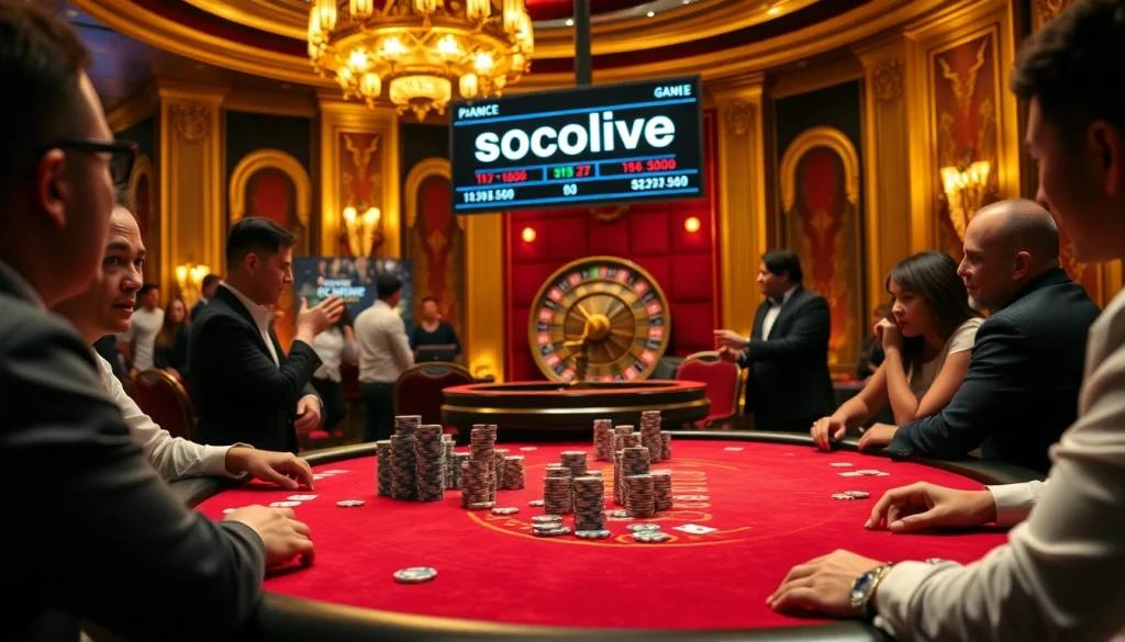 Socolive enhances your poker game experience with thrilling live betting and vibrant gameplay.