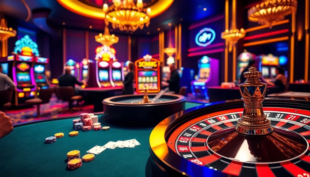 Trải nghiệm những khoảnh khắc cá cược đầy kịch tính tại CG79 với hình ảnh sòng bạc sống động.