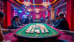 Petaruh menikmati permainan Mahjong Ways 2 yang seru di pusat kasino yang meriah.