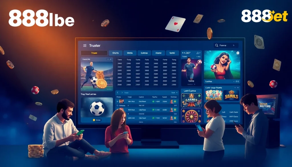 Experience the dynamic online betting landscape of 888b.bet, featuring interactive platforms and engaging gameplay.