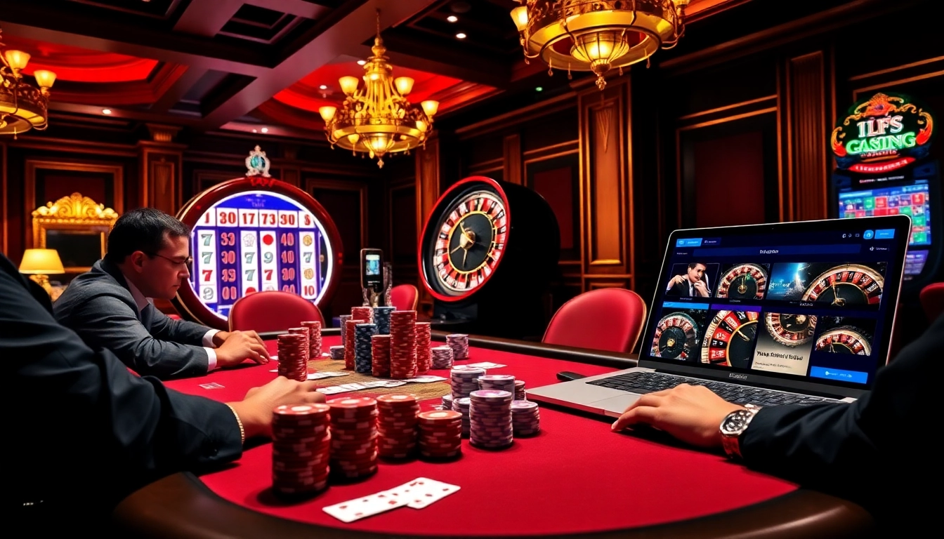 Engage with https://i9bet2h.club at a thrilling poker table, where players strategize over high stakes chips and cards.