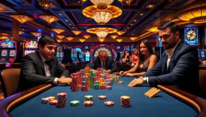 Experience high-stakes excitement at hitclub0.com with a luxurious casino poker scene.