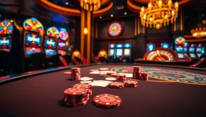 Experience thrilling games at I9BET, featuring vibrant casino tables and exciting gameplay.