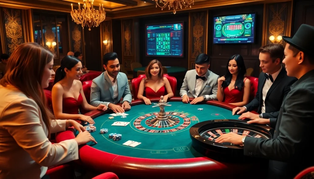 Engage with Tool xo so sieu toc at an upscale casino table packed with chips and high-stakes excitement.