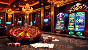 SODO66 gaming scene with a roulette wheel, poker chips, and vibrant online casino interface.