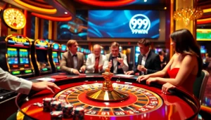 Experience the thrill of playing at 99WIN with vibrant casino games and exciting betting action.