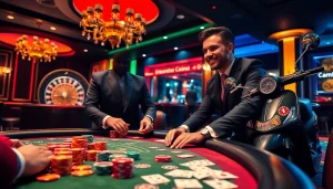 Engaging in a thrilling game while exploring scooter rijbewijs kopen in a vibrant casino atmosphere.