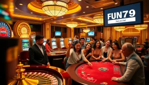 Place bets and win big with the fun79 link in this vibrant casino scene.