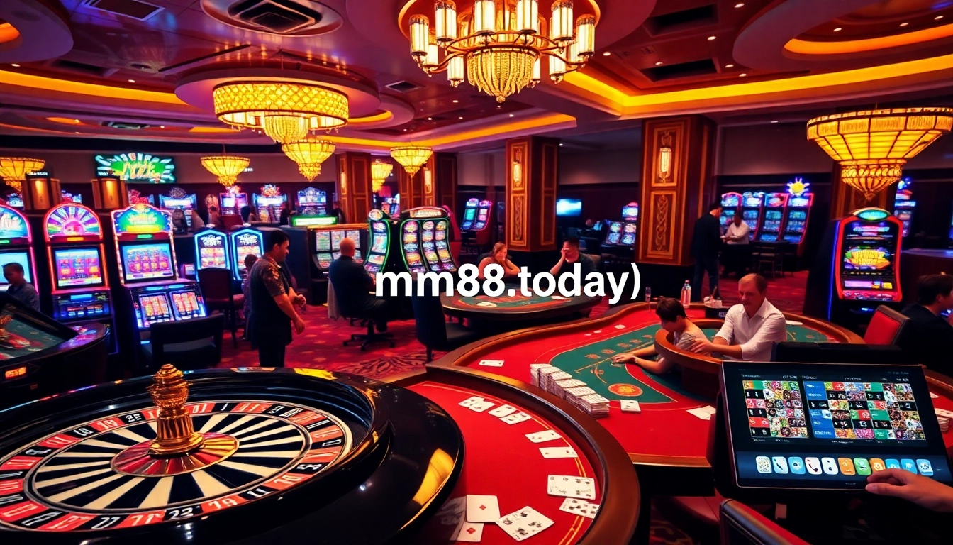 Experience the thrill of winning at https://mm88.today/ with dynamic casino games and vibrant gambling action.