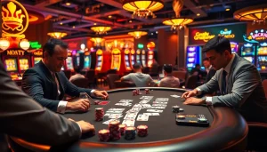 Players experiencing exciting gameplay at GG88's vibrant casino tables.