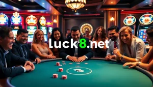 Tham gia cùng những pha hành động đầy kịch tính tại https://luck8.net với bàn poker sôi động tại một casino sang trọng.
