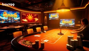 Engaged players enjoying an exciting poker game at Bay789 Casino, showcasing premium gaming experience.