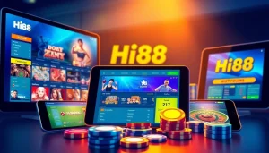 Engaging online gambling platform showcasing stimmgewitter.org with vibrant graphics and promotional offers.