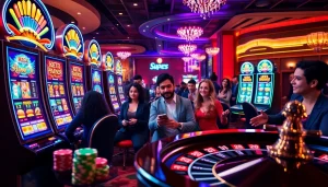 Experience the thrill of dynamic slot machines at https://www.superslot365.net/, showcasing engaging gameplay and vibrant casino ambiance.