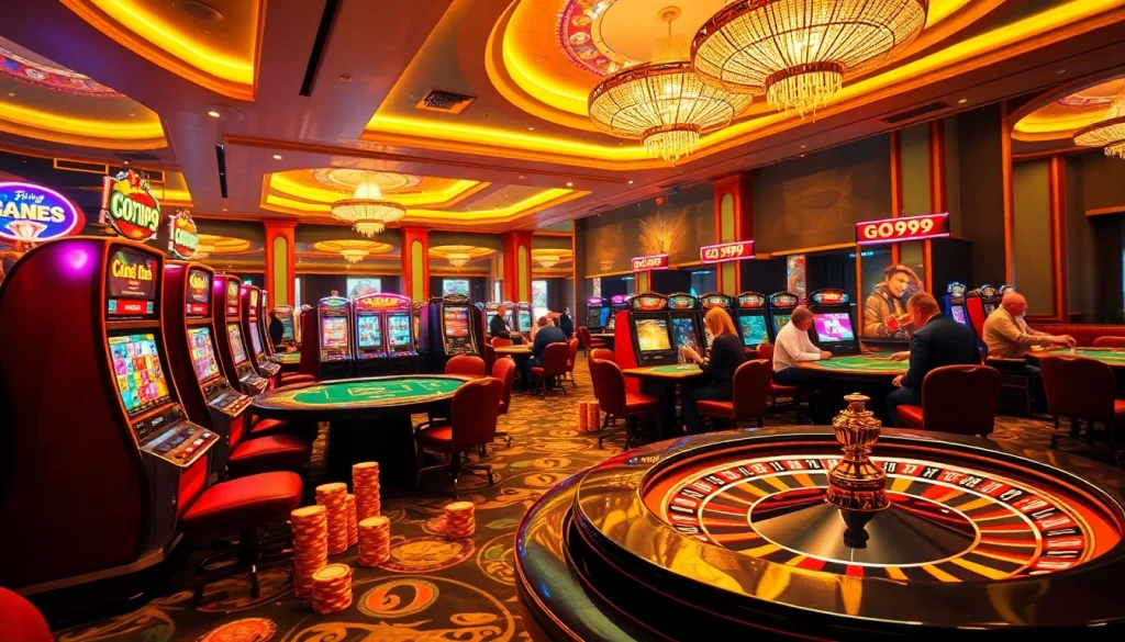 Experience excitement at GO99 casino with vibrant tables and thrilling gameplay.