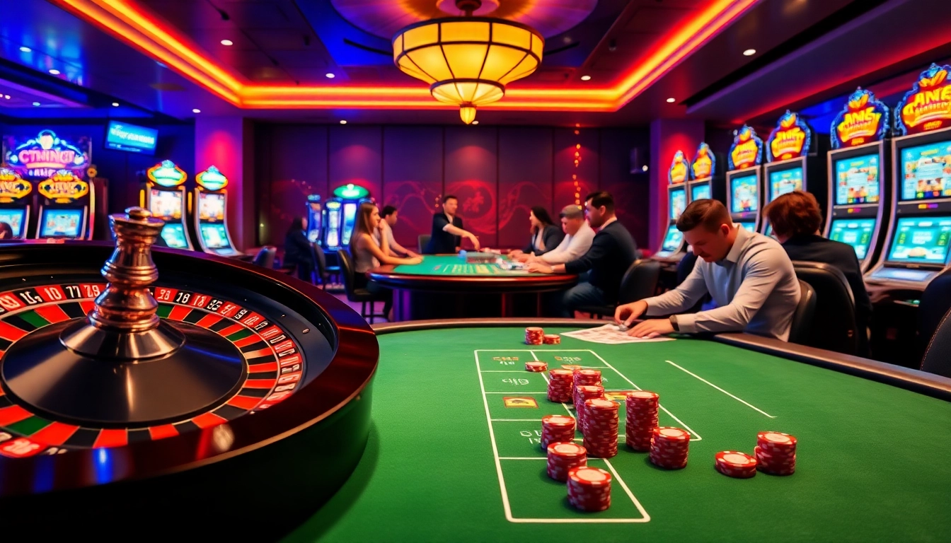Experience thrilling gameplay at https://f168.vision/ featuring engaging roulette action and excited players.