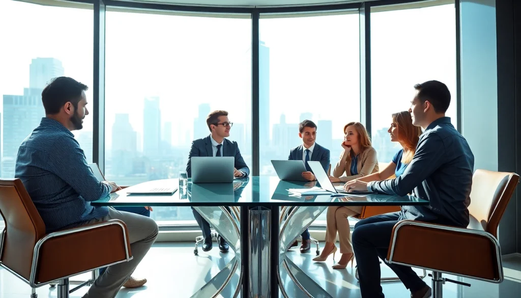 Conducting a Bid-No-Bid Analysis in a professional conference room environment.