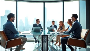 Conducting a Bid-No-Bid Analysis in a professional conference room environment.