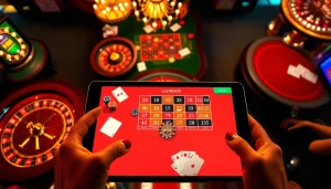 Engaging gaming experience at https://9789bet.com/ featuring casino tables and players in action.