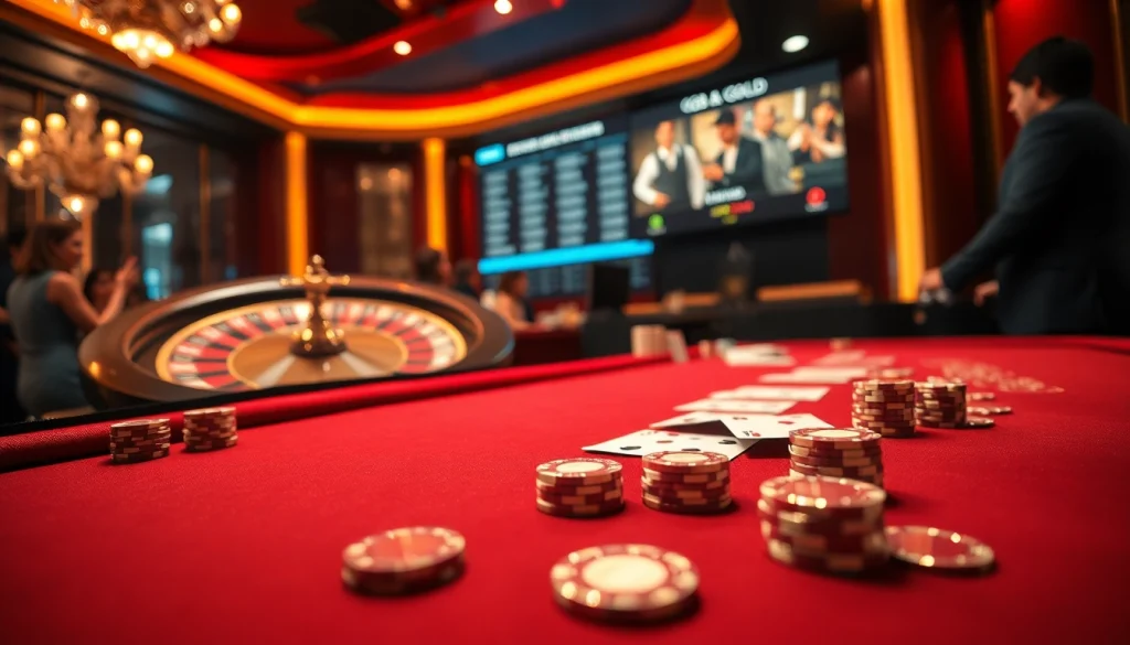 Experience the excitement of high-stakes play at https://gg88.gold/, showcasing a luxurious poker table with chips and cards.