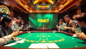 Pemain Togelsumo menikmati kegembiraan di meja kasino mewah