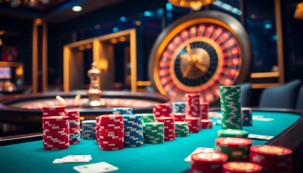 Experience thrilling poker action with BL555's vibrant casino atmosphere and professional gameplay.