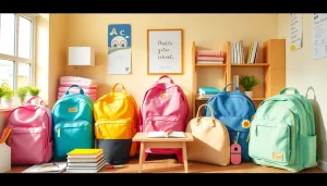 ランドセル おすすめ コレクション: 明るいランドセルが並ぶ子どもの学習風景。学校準備に役立つさまざまなスタイルを紹介。