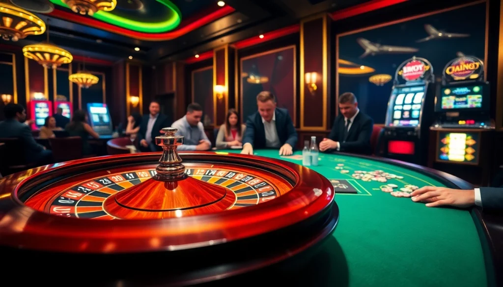 Players engaging at a roulette table in a luxurious casino represented by https://uk88.training/, emphasizing professional gaming excitement.