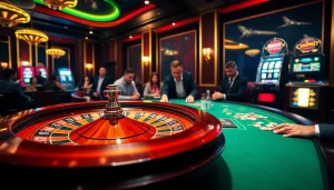 Players engaging at a roulette table in a luxurious casino represented by https://uk88.training/, emphasizing professional gaming excitement.