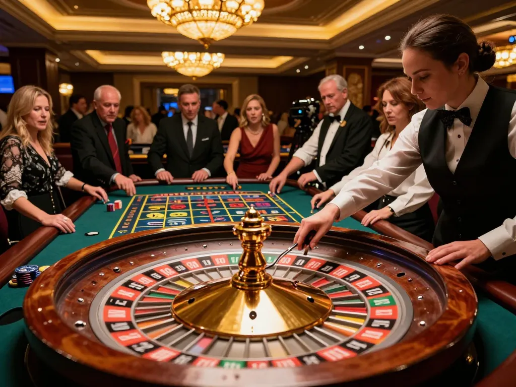 Experience excitement at CM88 roulette table with dynamic spins and vibrant atmosphere.