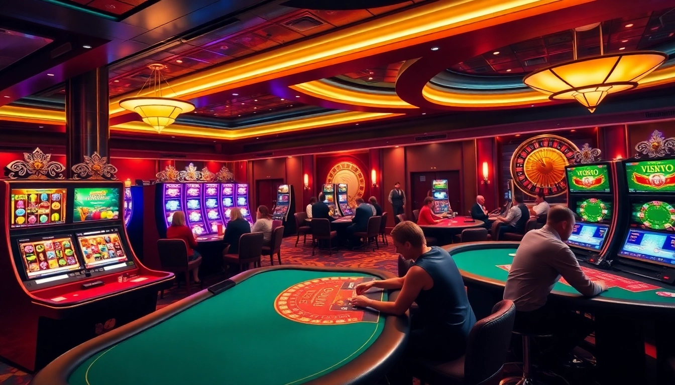 Experience the thrill of winning at https://new88.gold/ with vibrant casino tables and exciting slot machines.