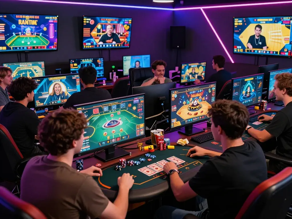 Engaged players enjoying rik vip online games in a vibrant virtual environment.