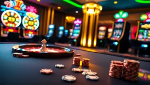 Experience thrilling gameplay at CM88's casino with vibrant tables and exciting games.