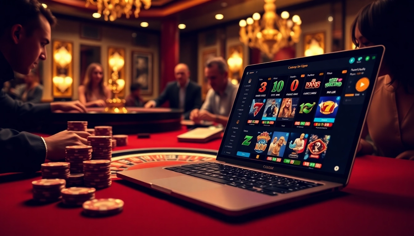 Vivez l'excitation du casino en ligne avec des joueurs engageants et des visuels de jeux dynamiques.