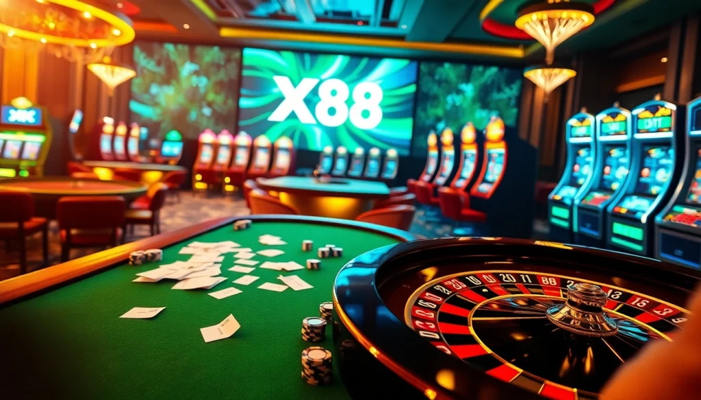 Engaging in thrilling games at XX88, the premier Asian online gambling platform.