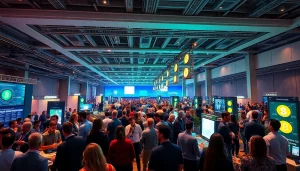 Crypto 2026 conference in Santa Barbara, showcasing vibrant discussions and innovative tech.