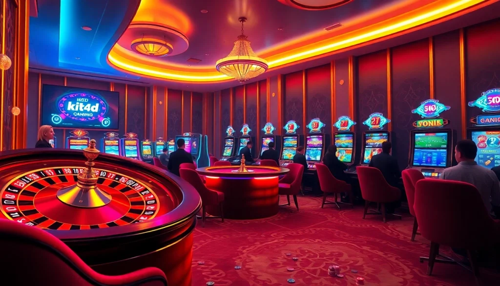 Rasakan sensasi perjudian online dengan platform permainan kasino eksklusif kit4d.