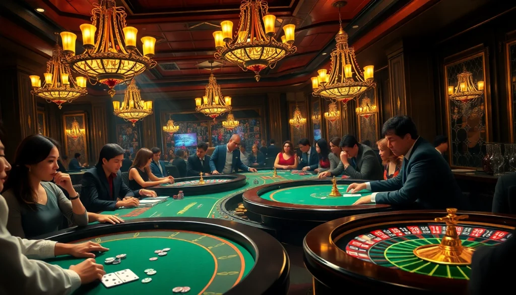 Experience the thrill of gambling with Truyên ma kinh dị in a luxurious casino setting filled with action.