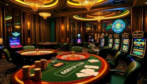 Engaging online gambling interface with 68VIP.COM showcasing excitement in luxury casino elements.